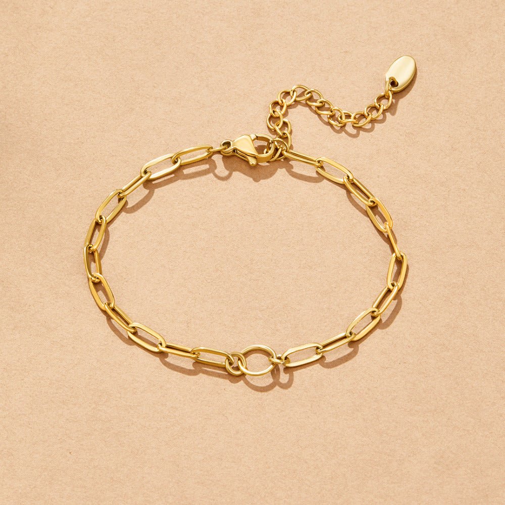 Pia Chain Link Charm Bracelet