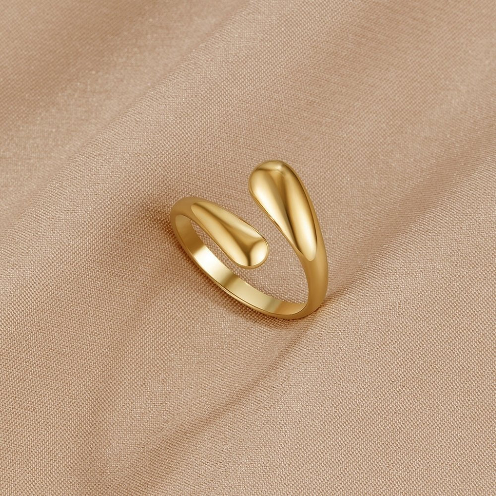 Raven Gold Wrap Ring
