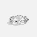 Raya Silver Chain Band Ring