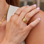 Rene Chunky Gold Ring