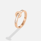 Rose Gold Infinity Ring