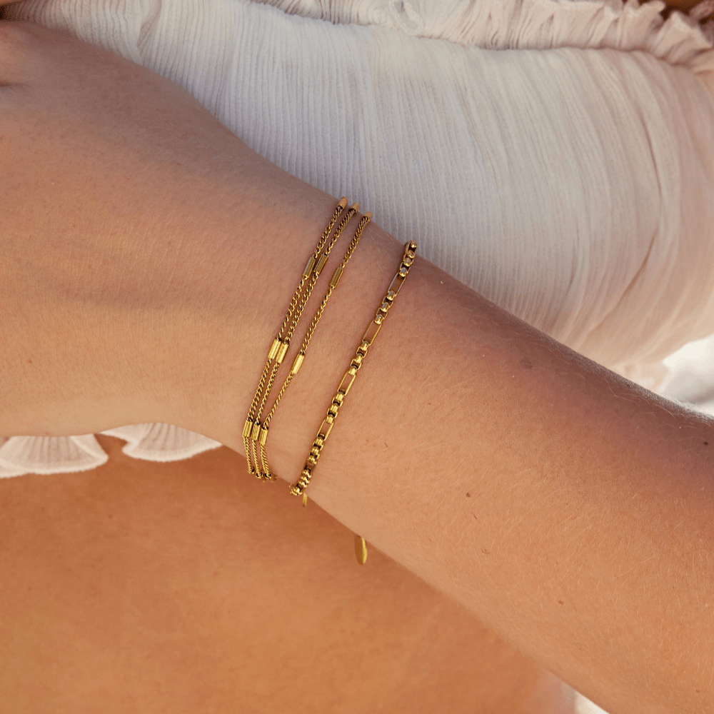 Sabina Triple Layered Bracelet