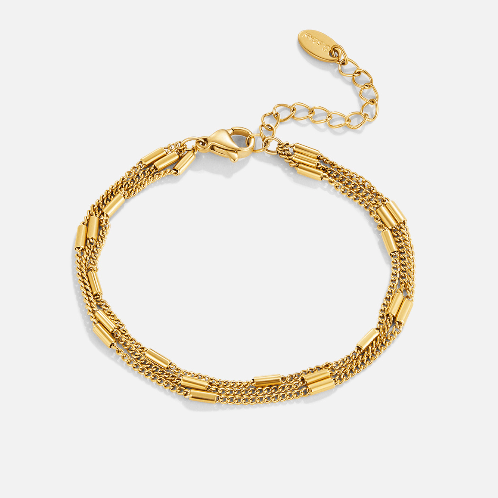 Sabina Triple Layered Bracelet