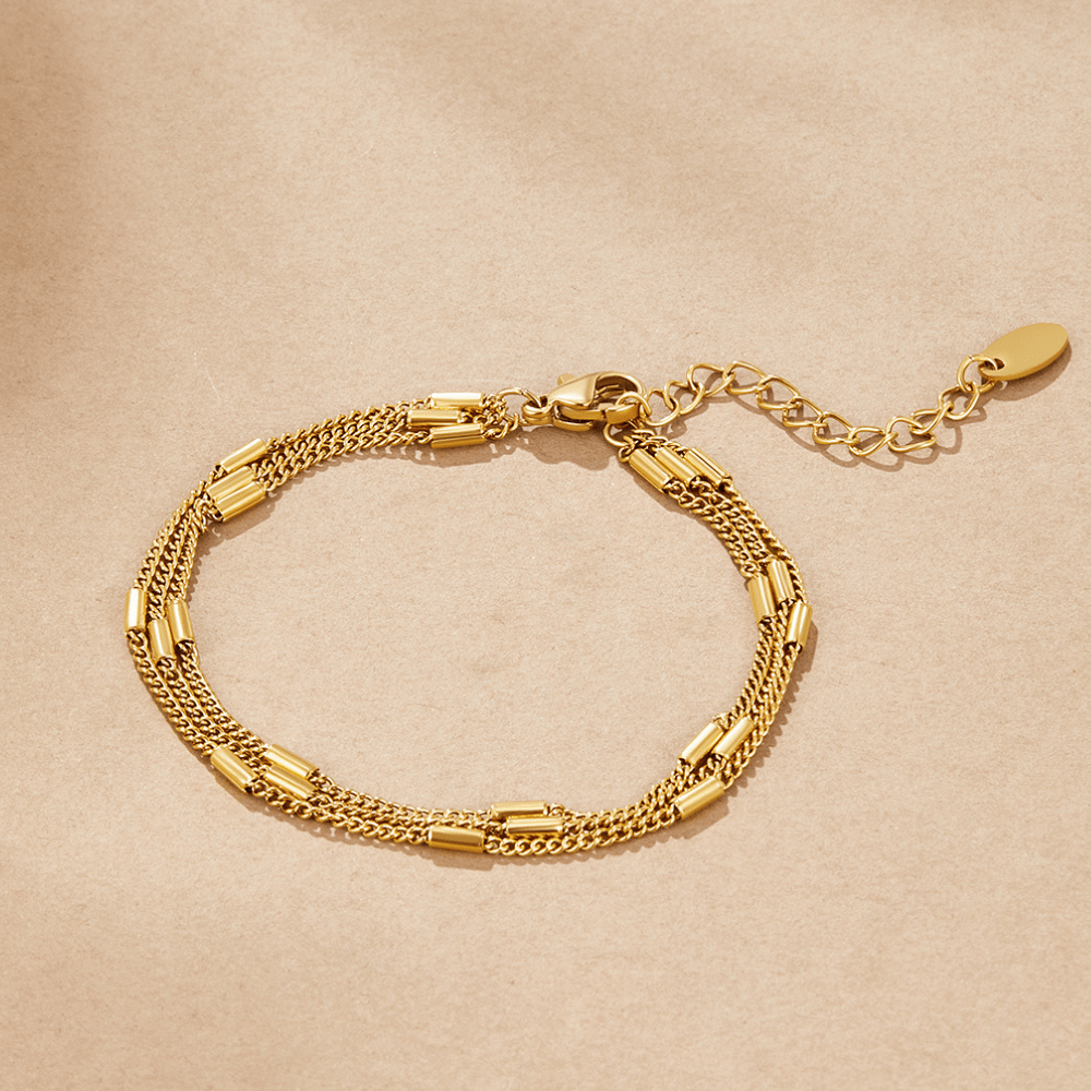 Sabina Triple Layered Bracelet