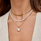 Sarya Snake Chain Gold Necklace