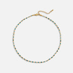 Alashan Blue Bead Necklace
