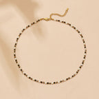 Alashan Monochrome Bead Necklace