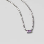 Silver Luxe Crystal Necklace