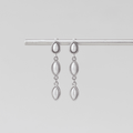 Silver Serena Pearl Drop Earrings
