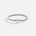 'Small Love' Crystal Heart Ring