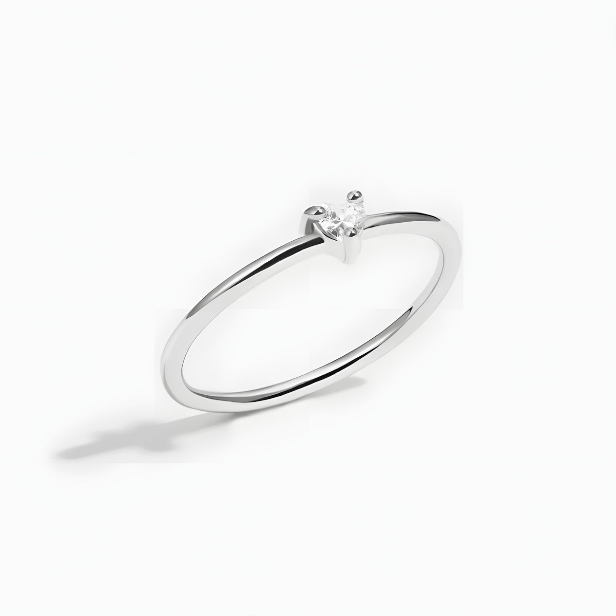 'Small Love' Crystal Heart Ring