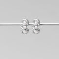 Tara Silver Entwined Pearl Earrings