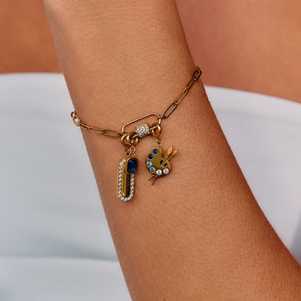 'The Artist' Palette Charm