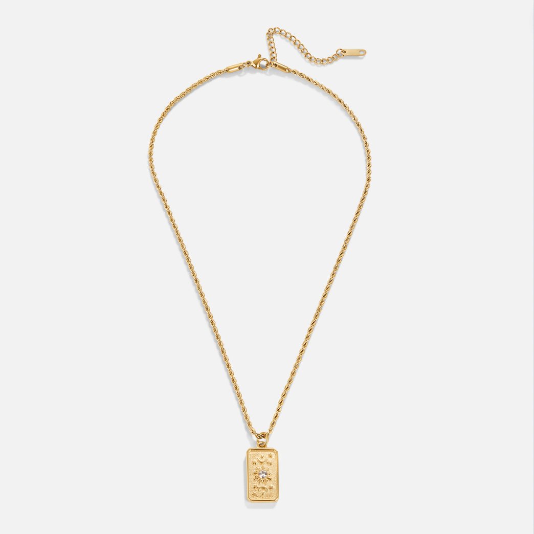 ‘The Sun’ Tarot Pendant Necklace
