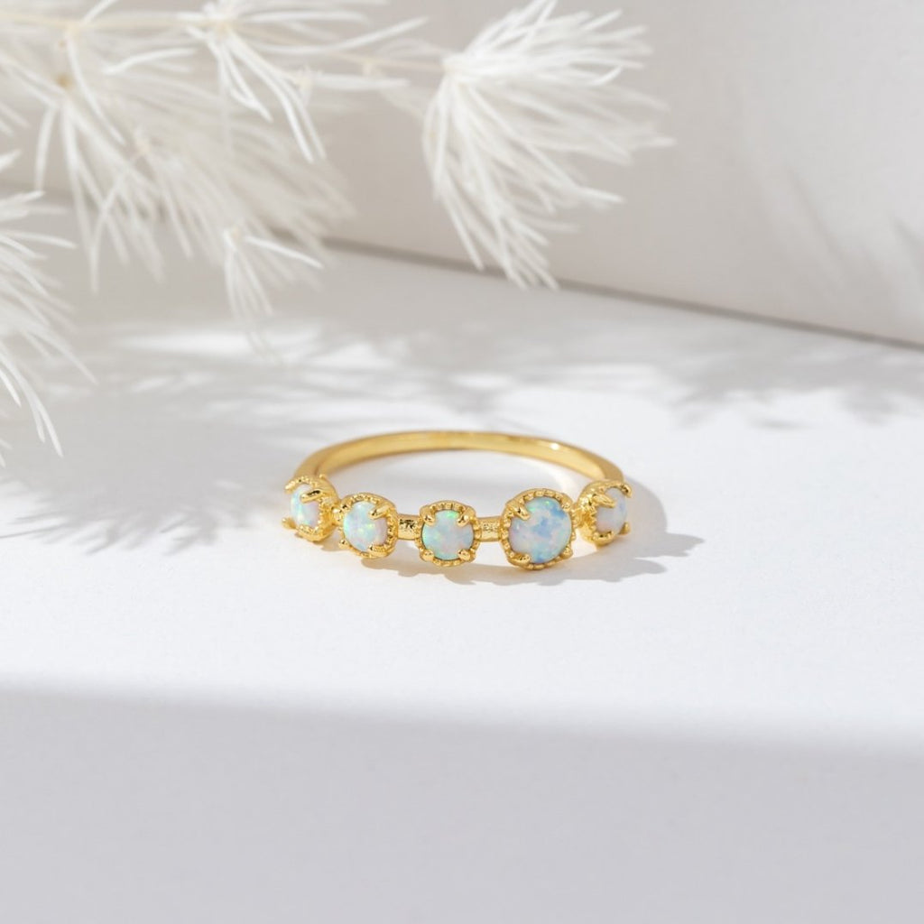 Tiffany Opal Stone Ring