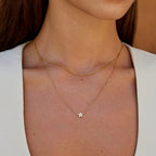 Tiny 'Shooting Star'  Necklace