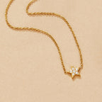 Tiny 'Shooting Star'  Necklace