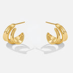 Twisted Ivana Hoop Earrings