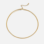 Vina Gold Multi Layered Chain Necklace