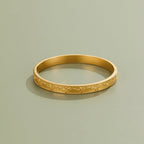 Vintage Gold Vine Bangle