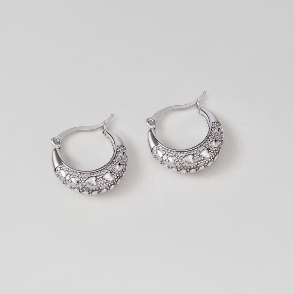 Vintage Silver Cleofe Earrings