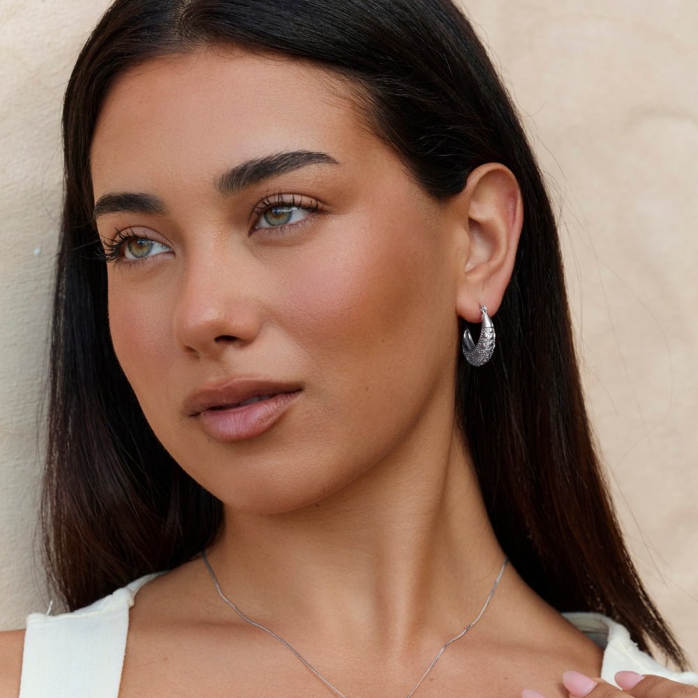 Vintage Silver Cleofe Earrings