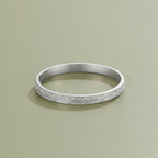 Vintage Silver Vine Bangle