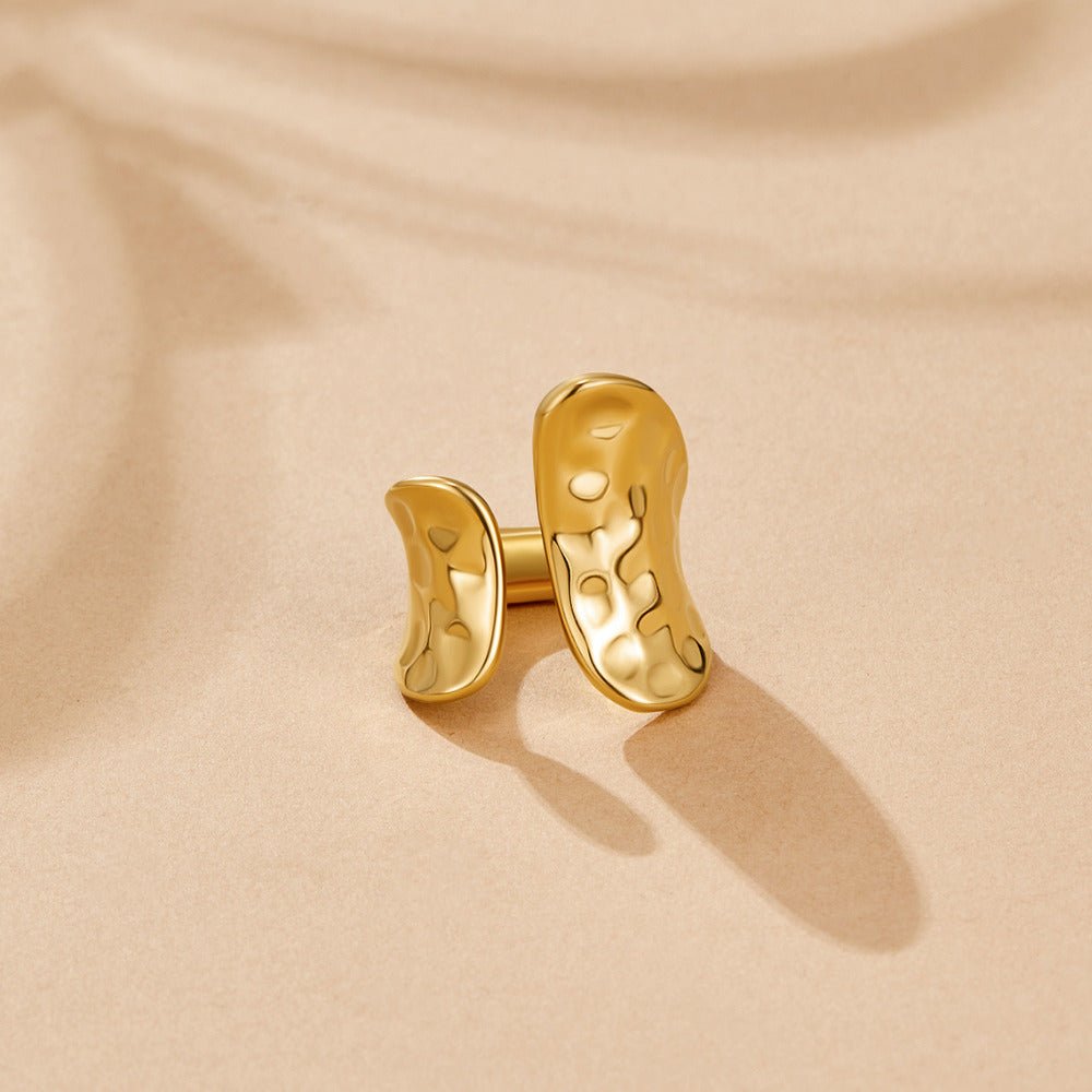 Yuna Geometric Gold Ring