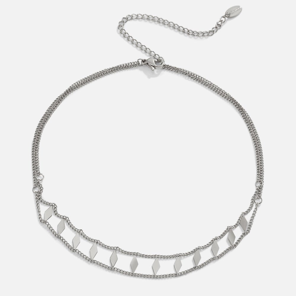 Zara Silver Choker