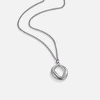 Zola Geometric Silver Necklace